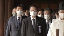 日 국회의원들, 야스쿠니 신사 집단 참배...올해 두 번째 / YTN