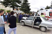 Kastamonu haber | Kastamonu'da iki otomobil kafa kafaya çarpıştı: 1 yaralı