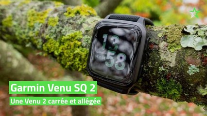 Test Garmin Venu SQ 2 : une Venu 2 carrée et allégée