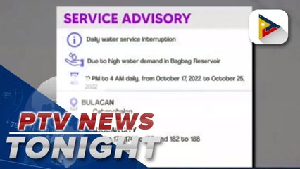 Maynilad to regularly implement off-peak water service interruptions