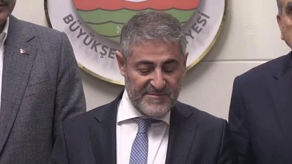 Bakanlar Nebati ve Kurum "Şanlıurfa Değerlendirme Toplantısı"na katıldı