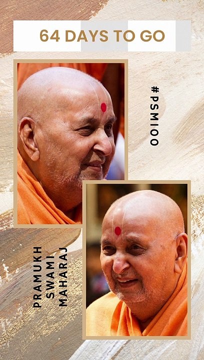 64 Days to  Go | Pramukh Swami Maharaj Centenary Celebration - Ahmedabad