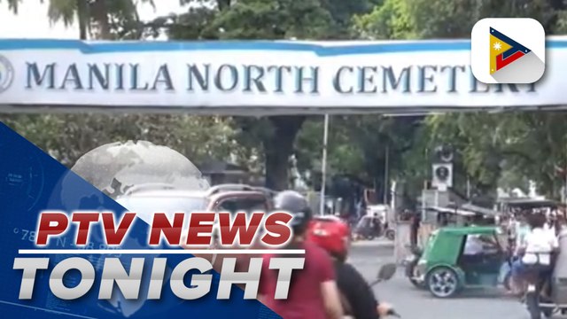 Over 1-M individuals expected to visit departed loved ones at Manila North Cemetery on Undas