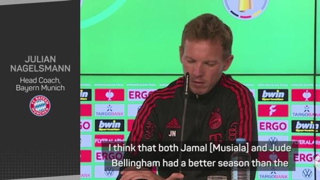 FOOTBALL: DFB-Pokal: Nagelsmann questions Gavi winning Kopa Trophy