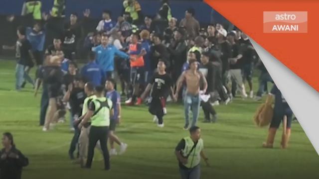 Stadium Kanjuruhan | Rakaman CCTV kejadian rempuhan dipadamkan