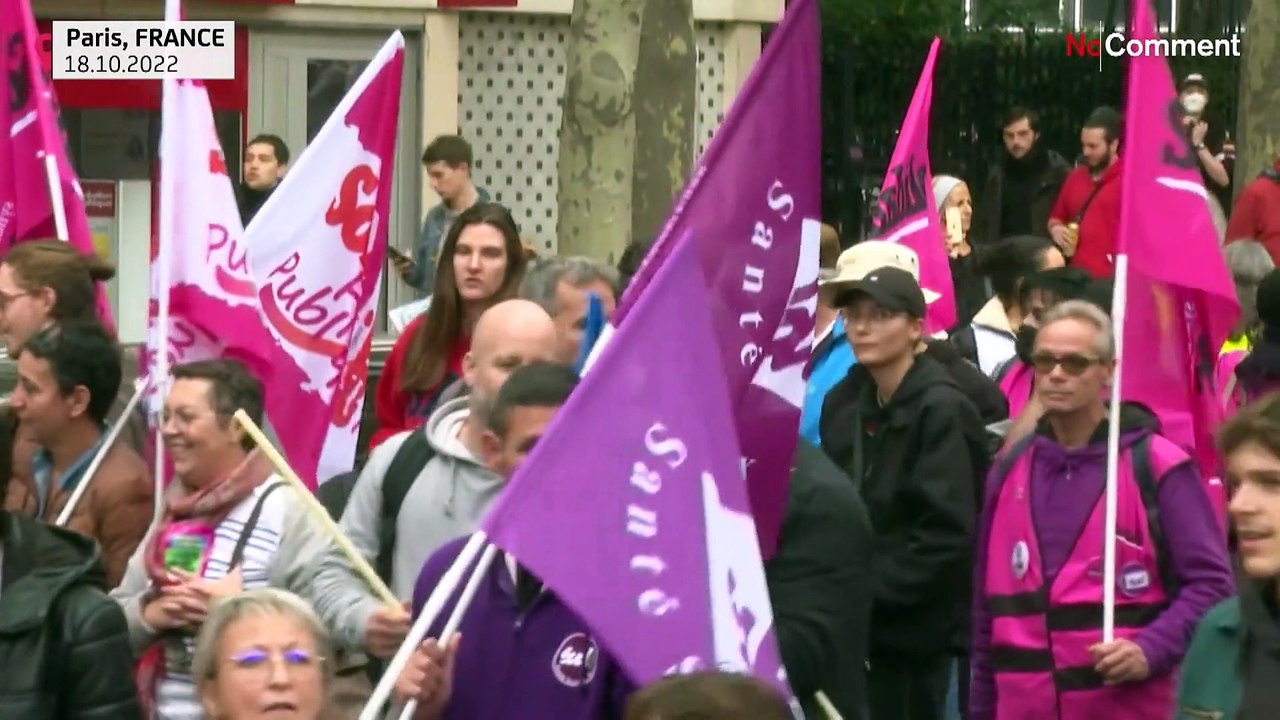 Streiktag in Frankreich: Tausende kämpfen für höhere Löhne