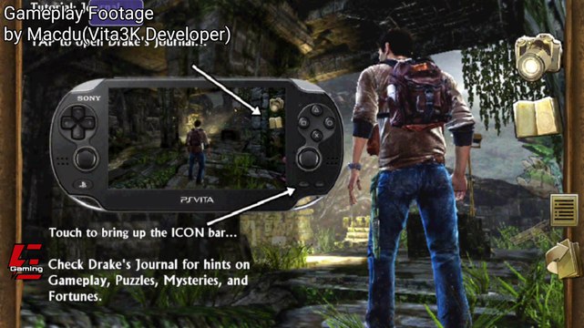 Uncharted: Golden Abyss Gameplay Vita3K Emulator Android