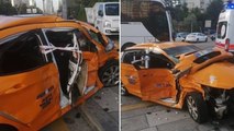 HDP'li milletvekillerinin de içinde olduğu trafik kazasının görüntüsü ortaya çıktı