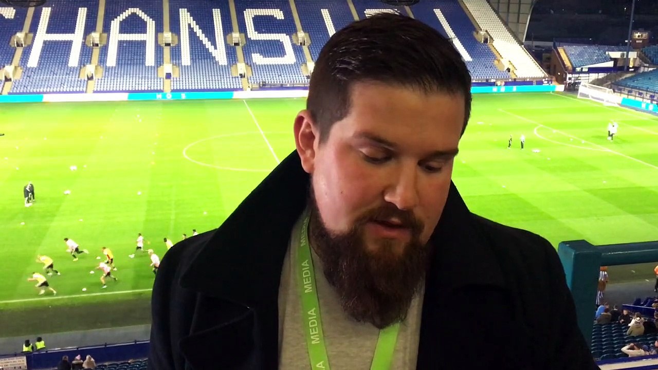 Alex Miller with the team news ahead of Sheffield Wednesday v Leicester City u21s