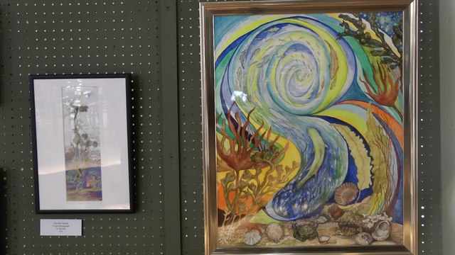 Canterbury church is hosting an art exhibition displaying the work of seven creative pilgrims