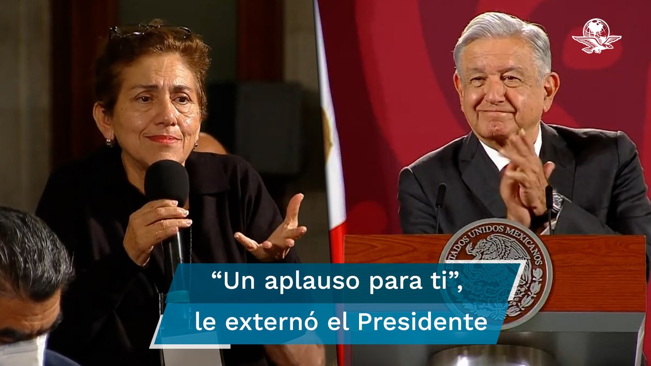 “Tengo miedo”: periodista Susana Carreño le dice a AMLO en la Mañanera