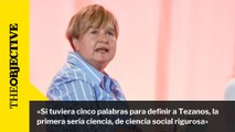 Isaura Leal, presidenta del PSOE-M: «Si tuviera cinco palabras para definir a Tezanos, la primera sería ciencia, de ciencia social rigurosa»