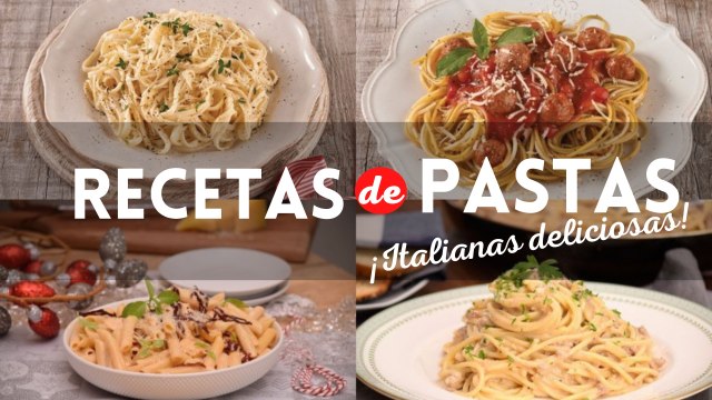 ¿Qué cocinar hoy? 5 deliciosas y rendidoras recetas de pastas italianas