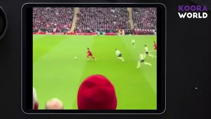 شاهد ماذا فعل هالاند قبل هدف محمد صلاح من كاميرا خاصة