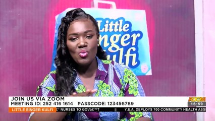 Little Singer Kulfi Chat Room on Adom TV (18-10-22)