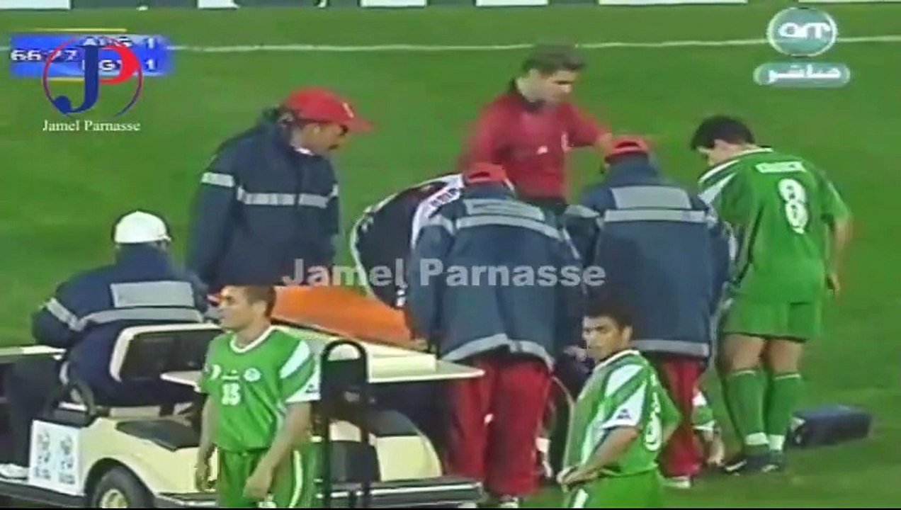 الشوط الثاني لمباراة الجزائر - مصر كأس أمم إفري...