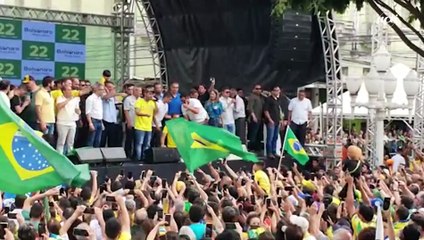 Télécharger la video: Cleitinho em evento de Bolsonaro: 'Tem como virar em Minas'