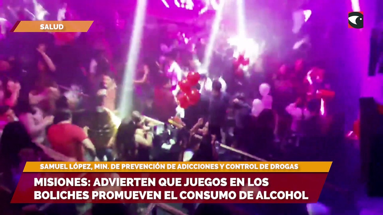 Misiones advierten que juegos en los boliches promueven el consumo de alcohol