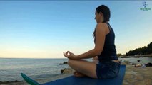 Peaceful Beach Meditation with Sleepy Ocean Visualization || Gentle Ocean Sounds for Sleeping