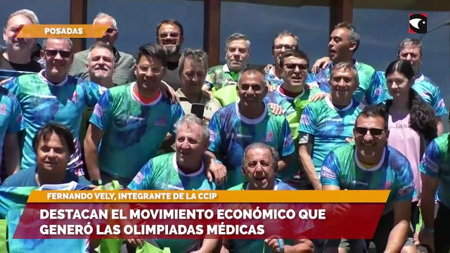 Destacan el movimiento económico que generó las Olimpiadas Médicas