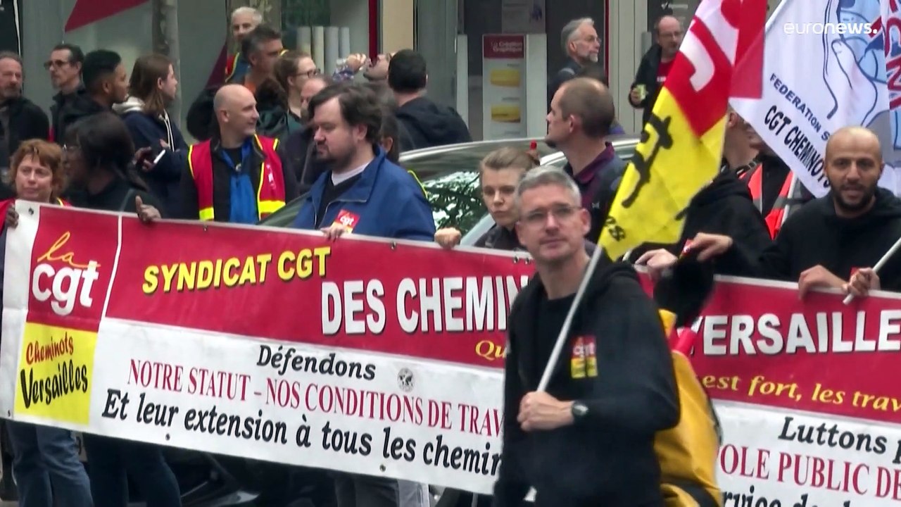 Mobilisation pour les salaires : des dizaines de milliers de manifestants en France