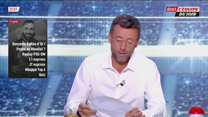 L' Equipe du Soir du 18 octobre 2éme partie - L'Equipe du Soir - replay
