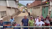 Pdte. Nicolás Maduro visitó zonas afectadas por lluvias en el estado de Aragua