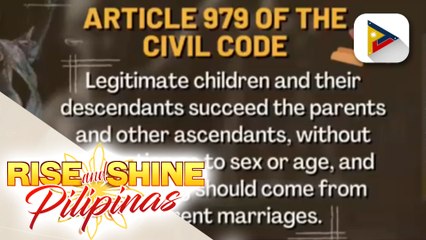 Legal na tagapagmana ng mga ari-arian ayon sa civil code