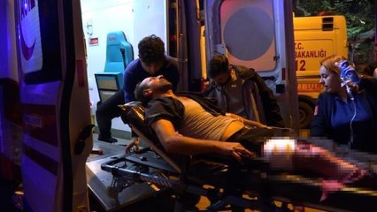 BURSA'DA BABA VE 2 OĞLU PALA VE BIÇAKLI SALDIRIDA YARALANDI