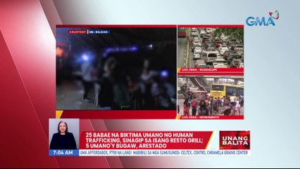 25 babae na biktima umano'y human trafficking, sinagip sa isang resto grill; 5 umano'y bugaw, arestado | UB