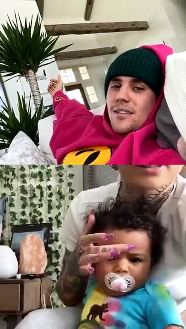 ⁣Justin Bieber & Kendall Jenner Full Instagram Live Stream - Trending Today