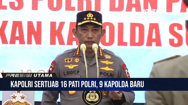 Lantik Kapolda, Kapolri Tegaskan Kapolda yang Tak Mampu Kembalikan Kepercayaan Publik Akan di Evaluasi
