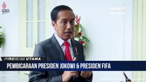 Presiden Jokowi Bertemu Presiden FIFA Bahas Transformasi Pesepakbola Indonesia di Masa Depan