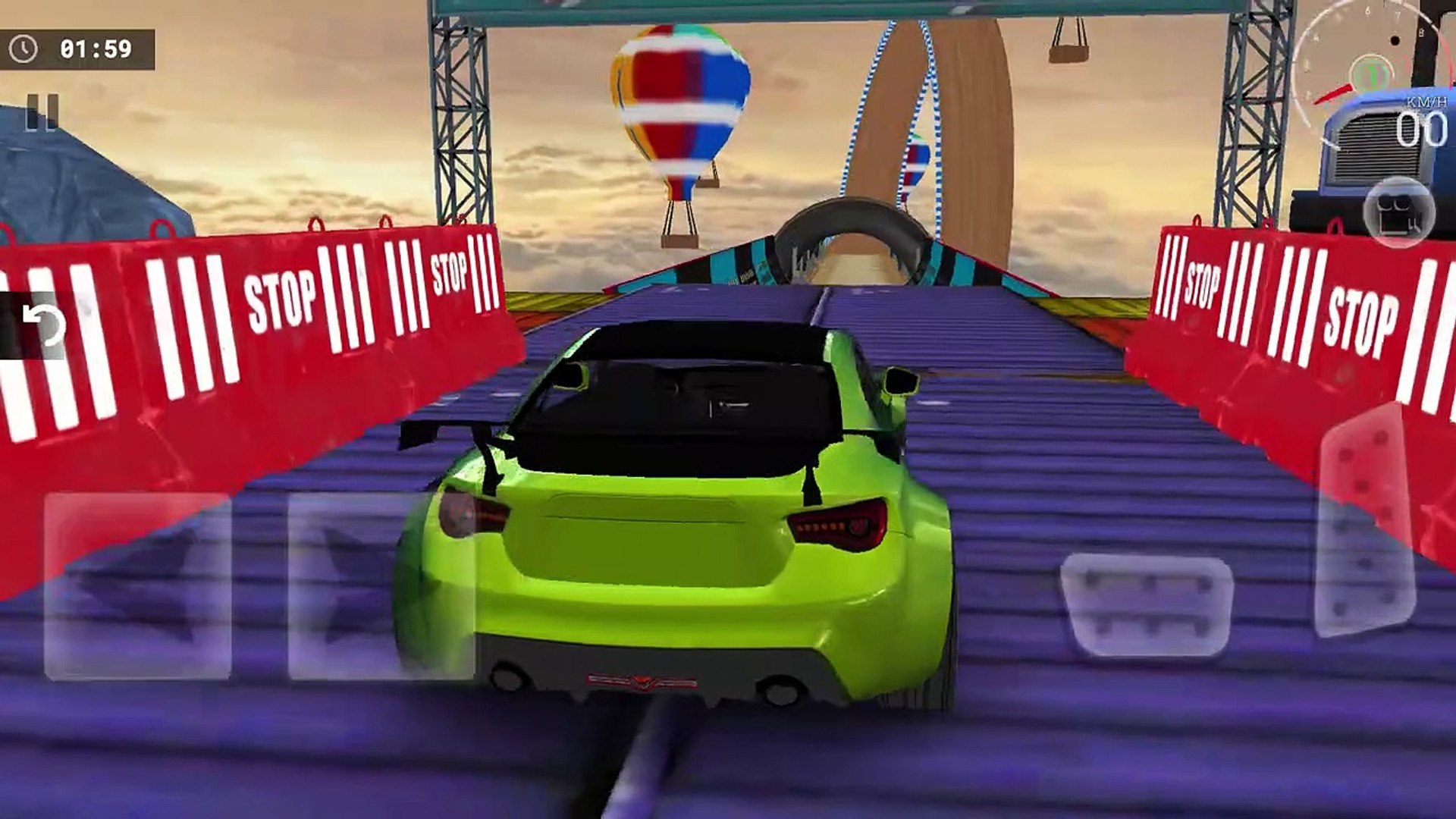 Real Car Stunt Racing Game V3 - Crazy Car GT Driving Game - Android  GamePlay #2 - Vidéo Dailymotion