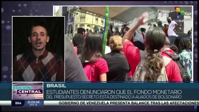 Brasil: Movimientos estudiantiles se manifiestan ante el recorte del presupuesto educativo