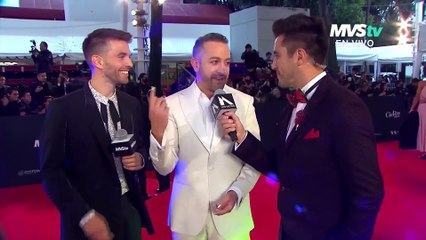 Chumel Torres desde la alfombra roja de Los Metro 2022