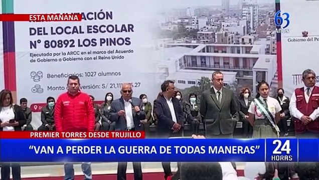 Aníbal Torres: “Pedro Castillo usa su sueldo para defenderse de golpistas”