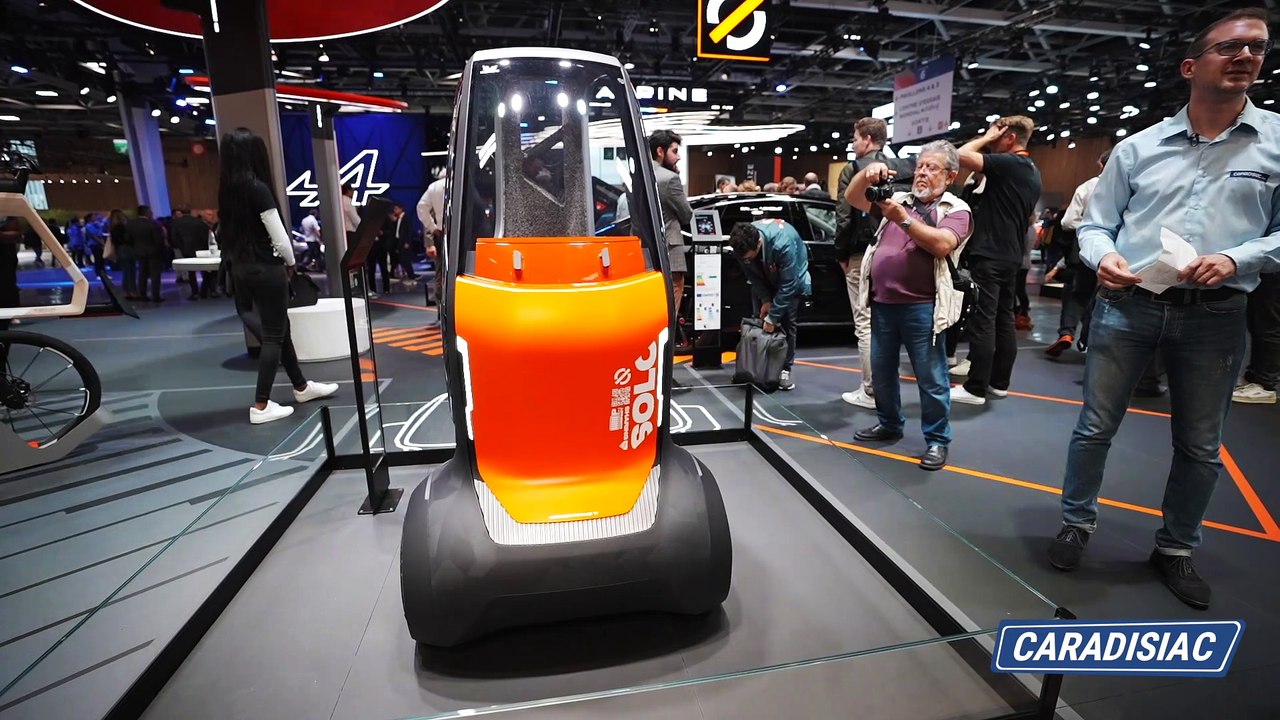 Mobilize Solo Concept : drôle d'engin - Enn direct du Mondial de Paris 2022