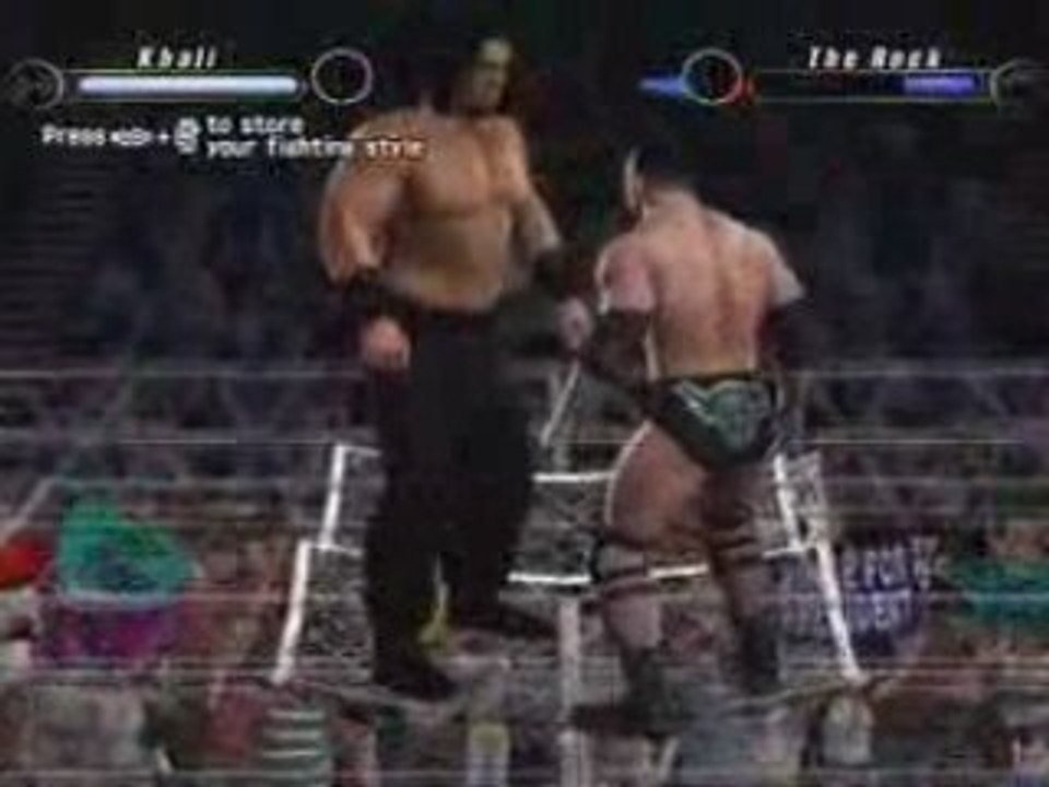 WWE SVR 2008 Online Xbox 360 Match4