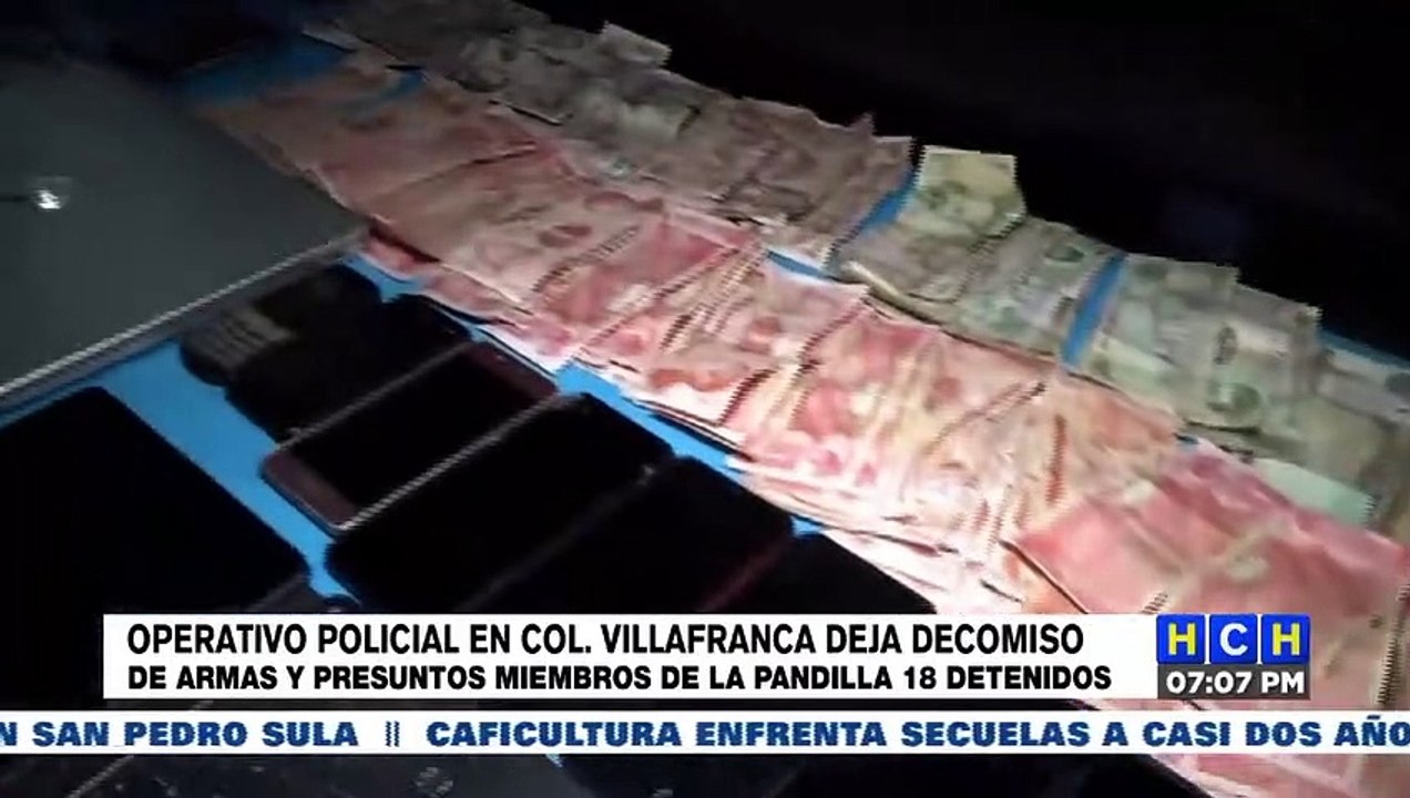 ¡Armados hasta los dientes! Atrapan a supuestos antisociales en “frontera” de la Villafranca y Villa Cristina en Comayagüela