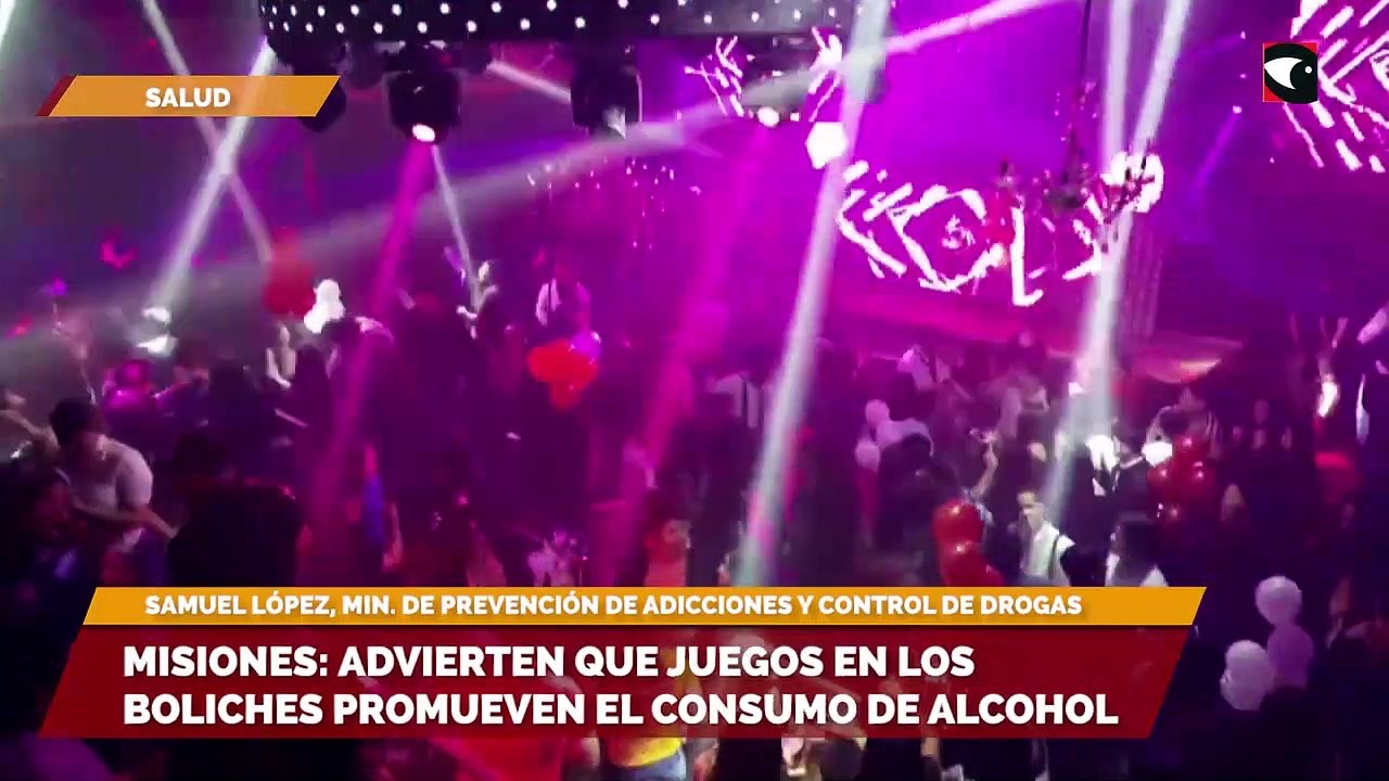 Misiones advierten que juegos en los boliches promueven el consumo de alcohol