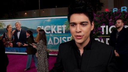 Ticket To Paradise Actor Maxime Bouttier LA Premiere Interview
