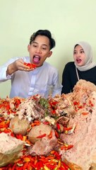 Mukbang bakso pedas