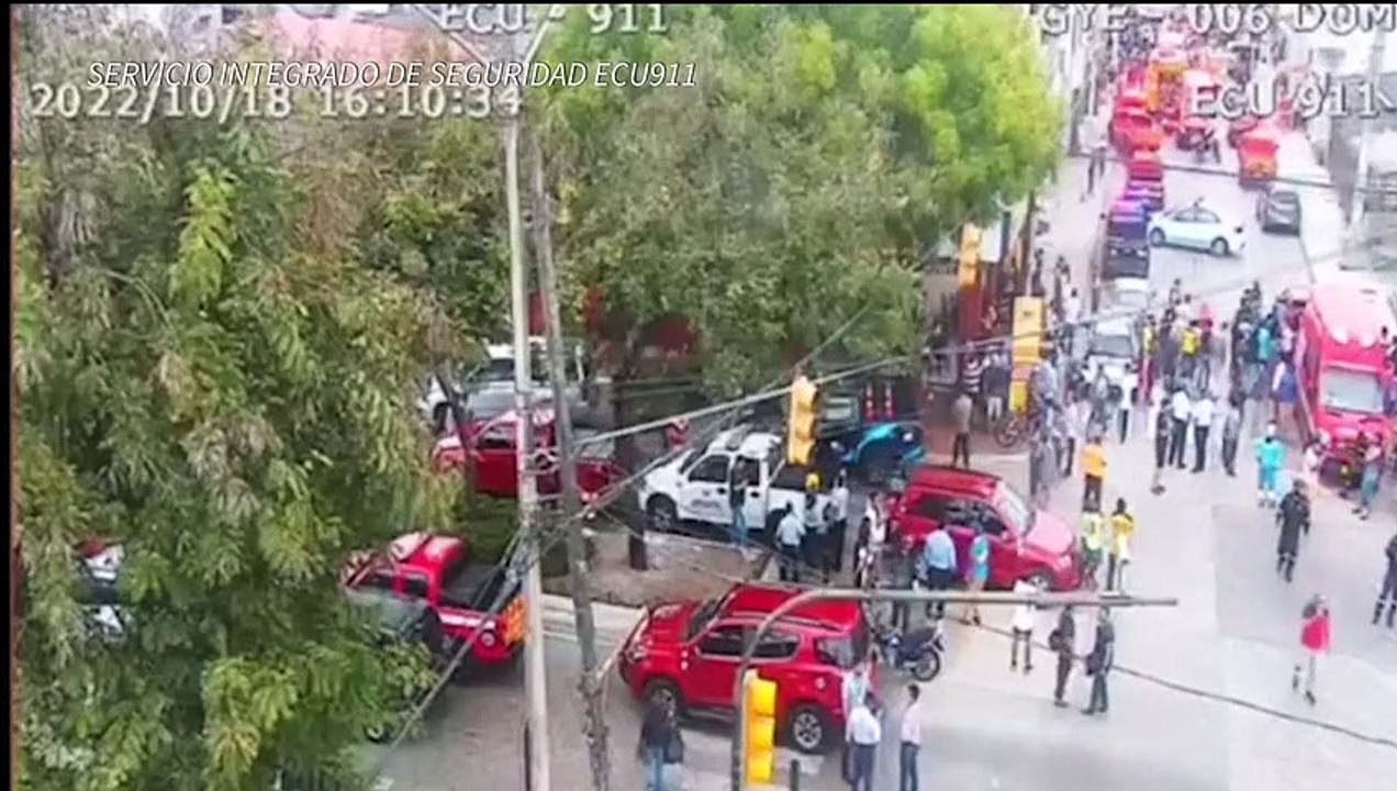 Dos muertos por caída de avioneta en parque de Ecuador