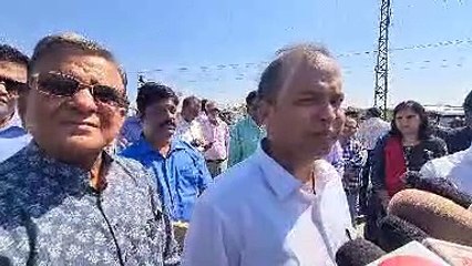 अफसरों ने देखे कोठारी नदी के हालात, अनदेखी और अतिक्रमण की मानी भरमार