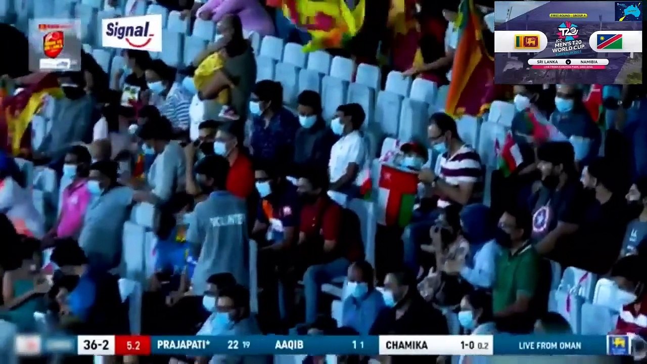 Sri Lanka vs Namibia Highlights । Icc t20 World Cup 2022। nam vs Sl। Match -01। H Sports HD