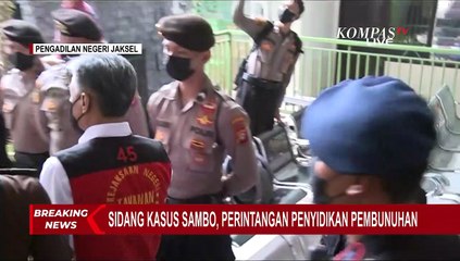 Detik-Detik Hendra Kurniawan Memasuki Ruang Sidang Pengadilan Negeri Jakarta Selatan!