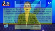 Junta de Fiscales Supremos respalda denuncia de Patricia Benavides contra Pedro Castillo