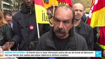 En Francia, miles marcharon para exigir un aumento de los salarios frente a la inflación