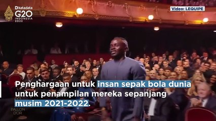 Karim Benzema dan Para Pesepakbola Terbaik Ballon D'or